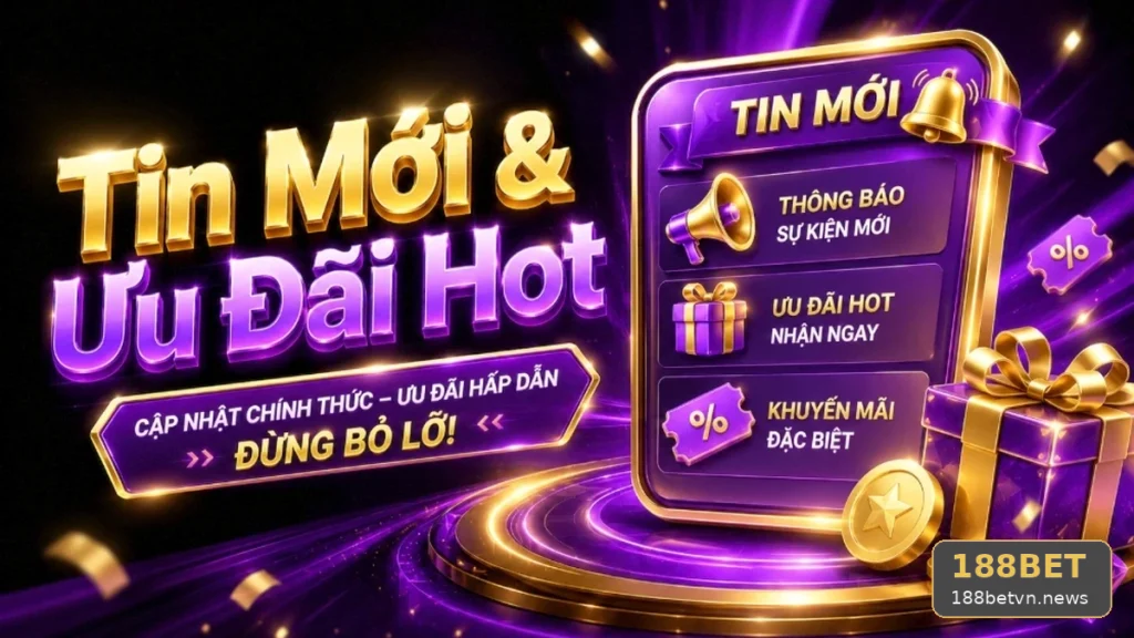 Khuyến Mãi 188BET Tại 188betvn.news: Đọc Chi Tiết Giao Diện, Lập Bảng So Sánh Ưu Đãi Theo Nhu Cầu Thay Vì Con Số Lớn – Góc Kiểm Chứng Theo Tên Miền