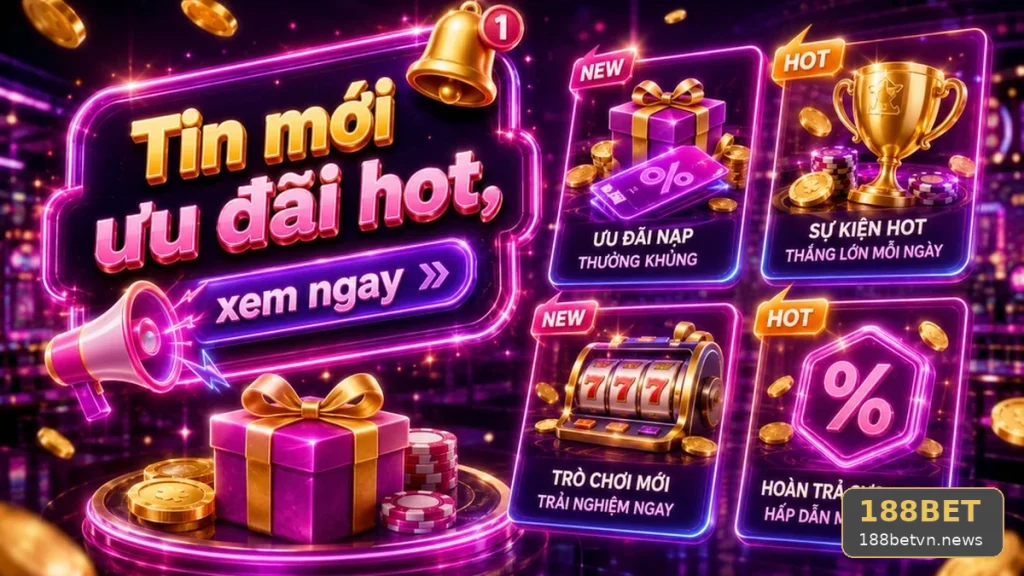 Khuyến Mãi 188BET Tại 188betvn.news: Dấu Hiệu Cần Kiểm Tra Và Góc Kiểm Chứng Khi Đọc Kỹ Điều Kiện Doanh Thu Trước Khi Nhận Ưu Đãi – góc kiểm chứng theo tên miền