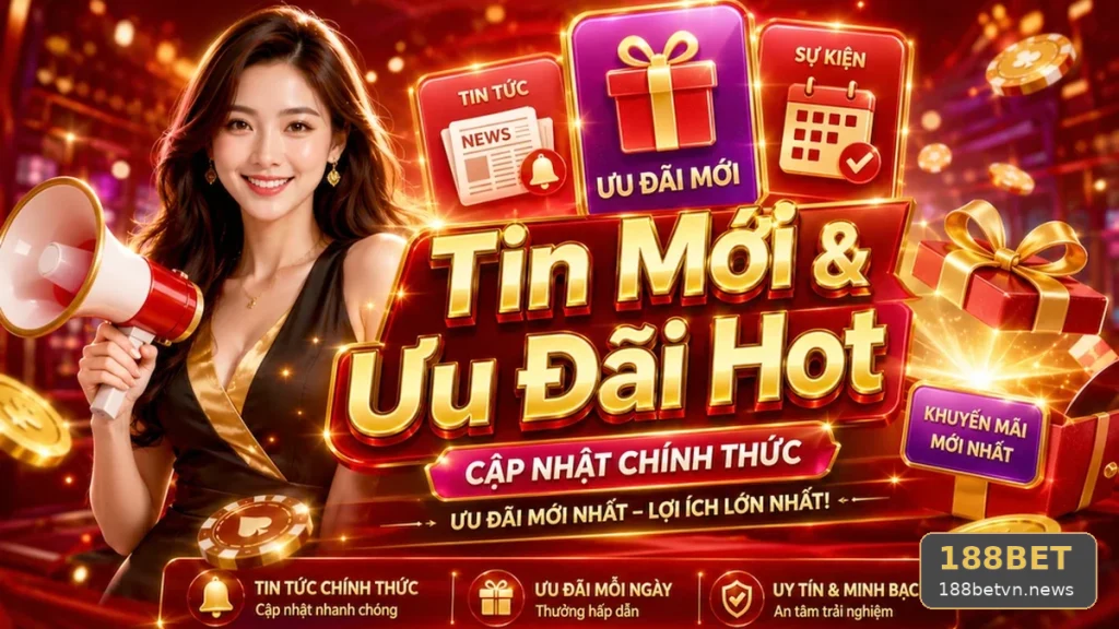 Khuyến Mãi 188BET Tại 188betvn.news: Góc Kiểm Chứng Theo Tên Miền, Nhận Diện Thông Báo Giả Mạo Và Kênh Hỗ Trợ Chính Thức Qua Trải Nghiệm Di Động